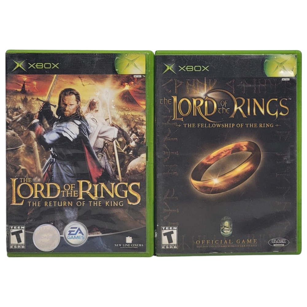 Xbox Lord of the Rings The Fellowship of the Ring & More 2002 / 2003